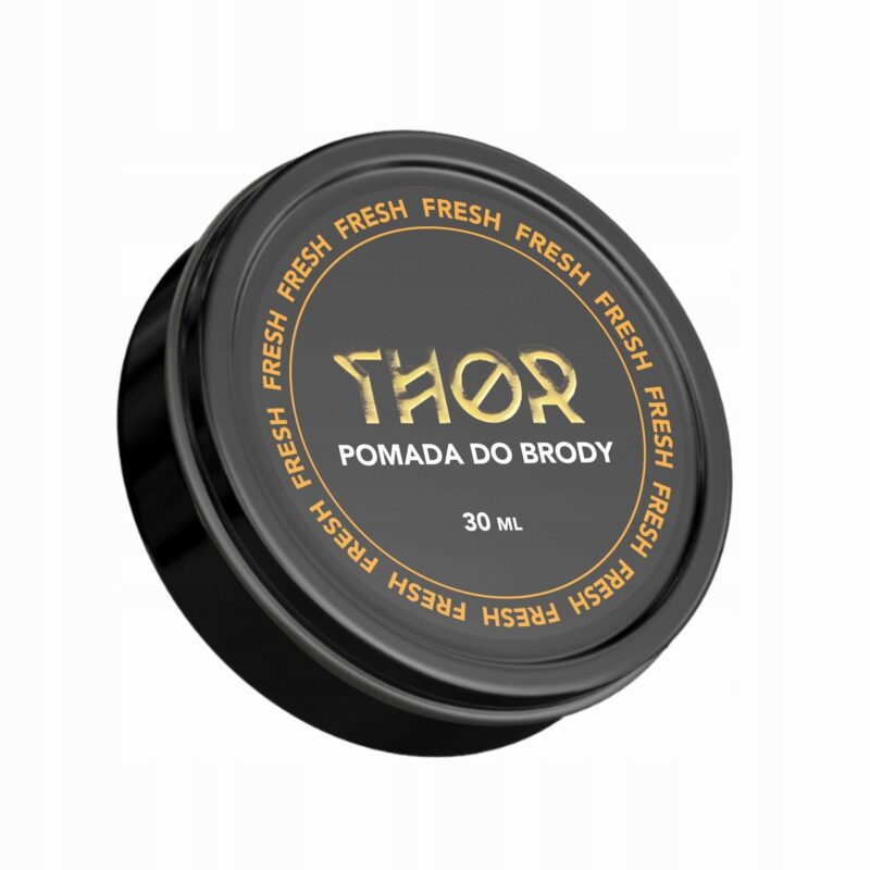 THOR Pomada do brody Fresh Mango Yuzu balsam wegański wosk