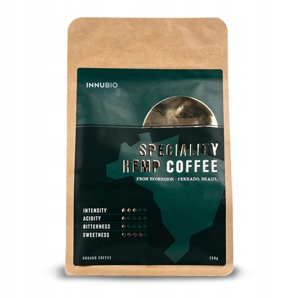 Speciality Hemp Coffee kawa mielona z konopiami kawa konopna 250g