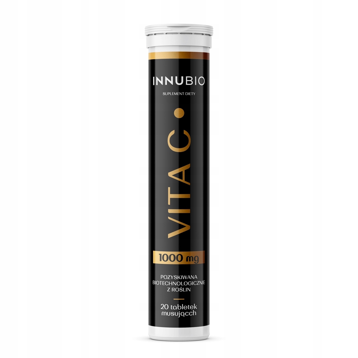 INNUBIO Vita C Witamina C 1000 mg kwas L+ askorbinowy z roślin 20 tabletek