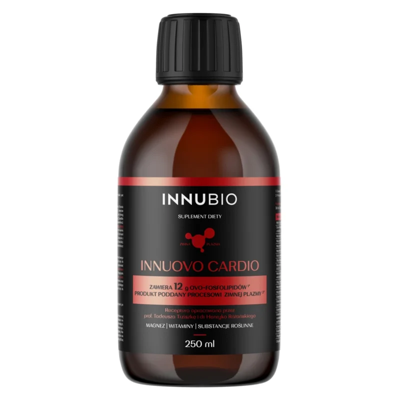 INNUBIO Innuovo Cardio 12 g ovo-fosfolipidów, magnez, zioła 250 ml