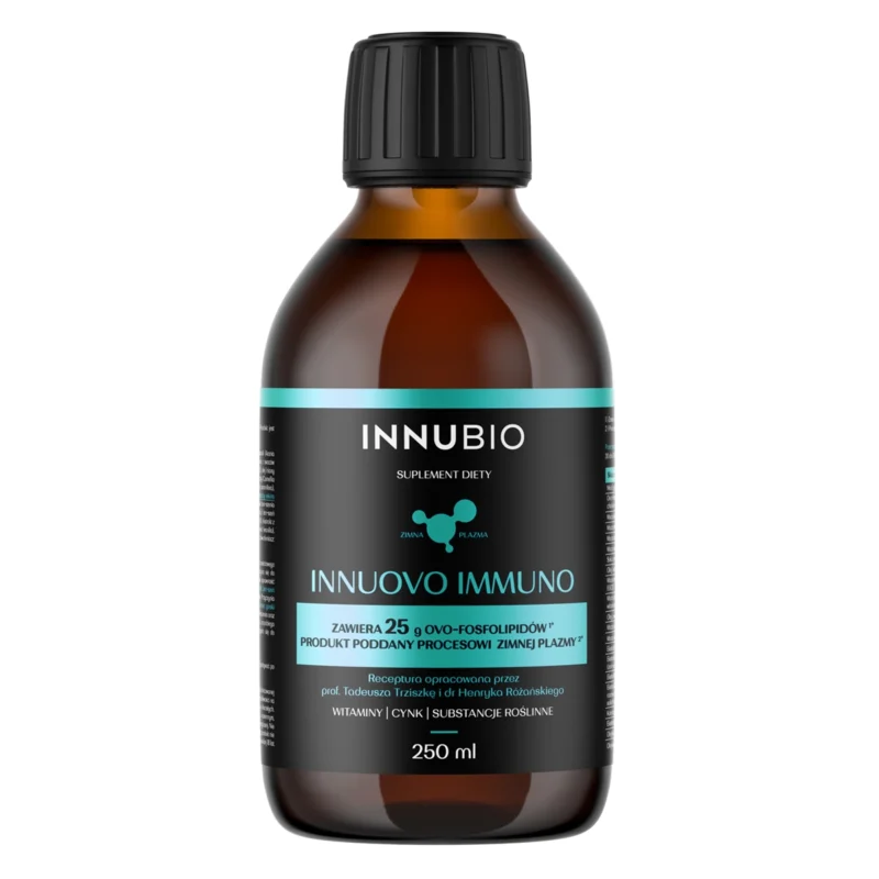 INNUBIO Innuovo Immuno 25 g ovo-fosfolipidów, witaminy, cynk 250 ml