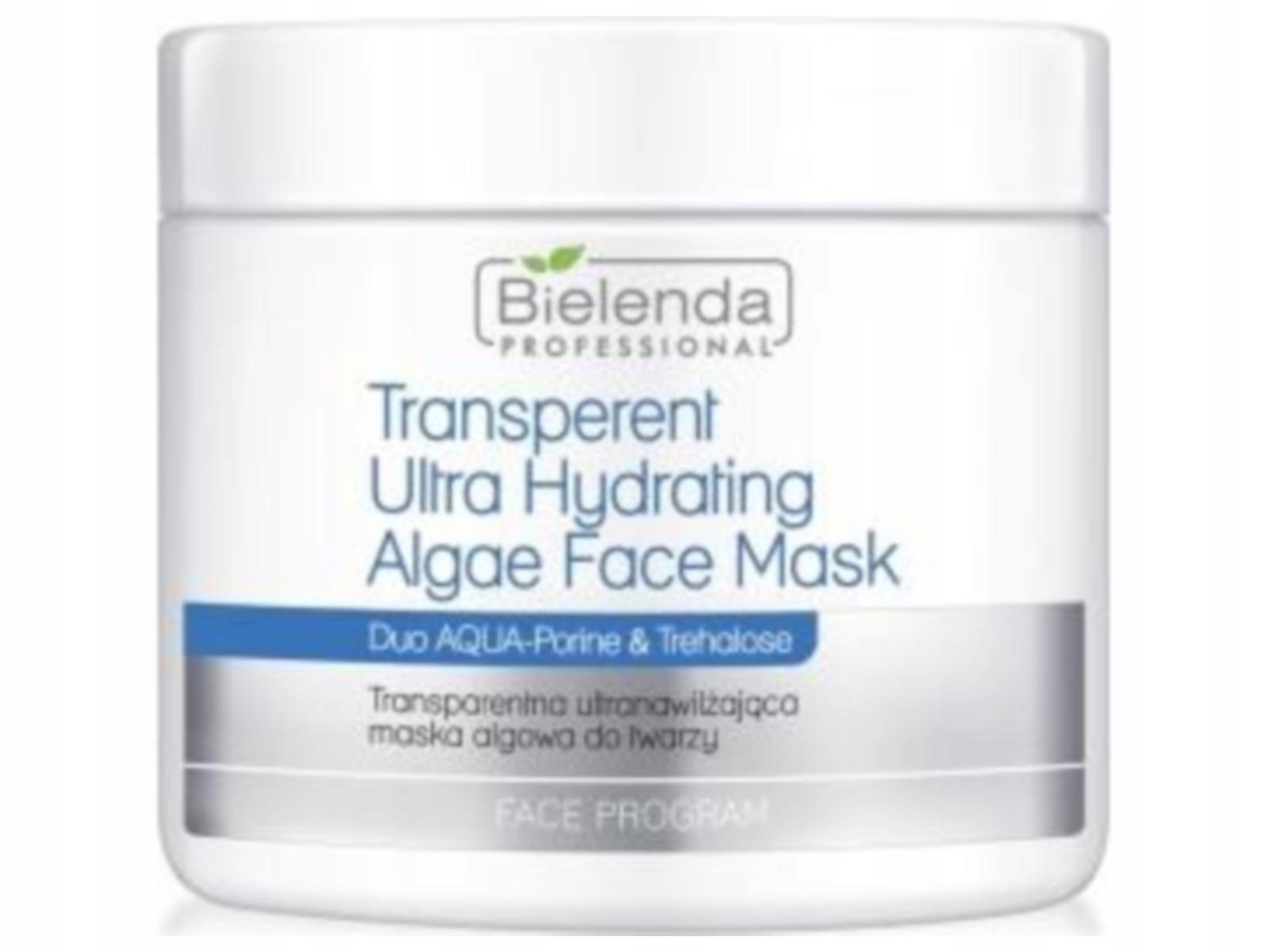 Bielenda Professional 190 g transparentna ultranawilżająca maska algowa - obrazek 4