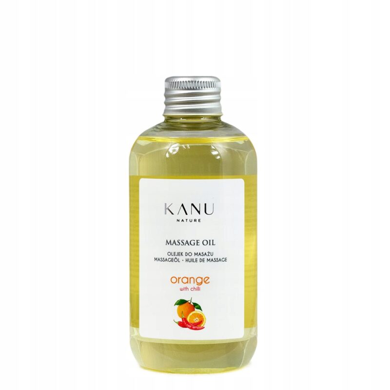 Olejek do masażu Kanu Nature - Pomarańcza z Chilli (200 ml.)