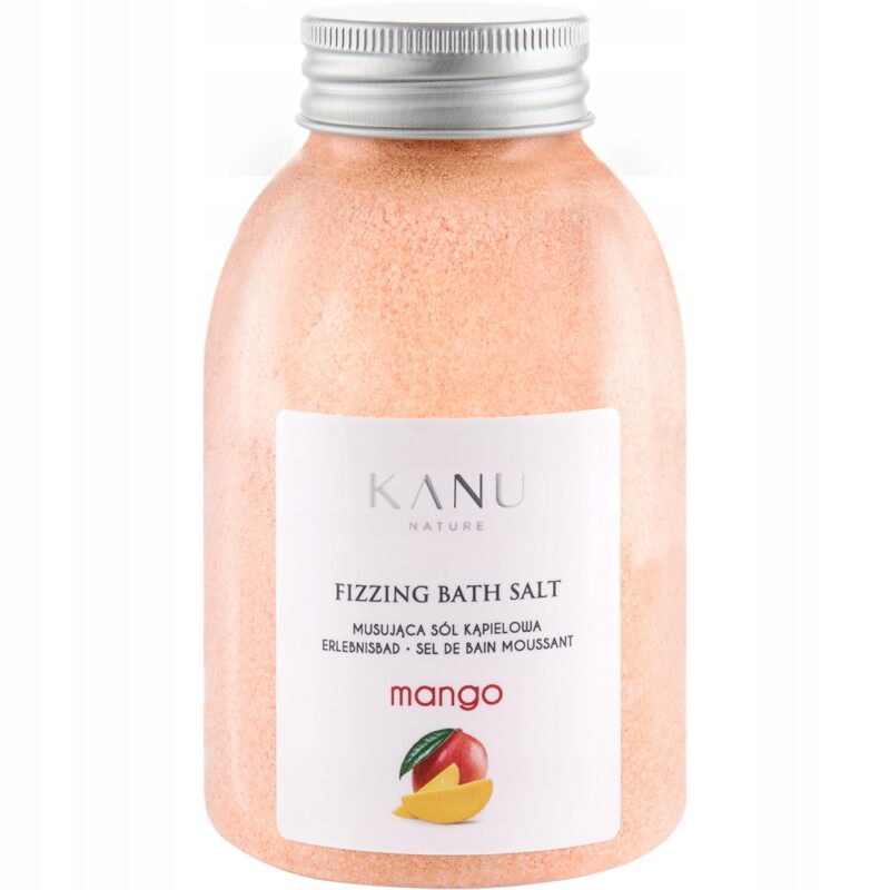 Kanu Nature Fizzing Bath Salt sól musująca do kąpieli Mango 250g