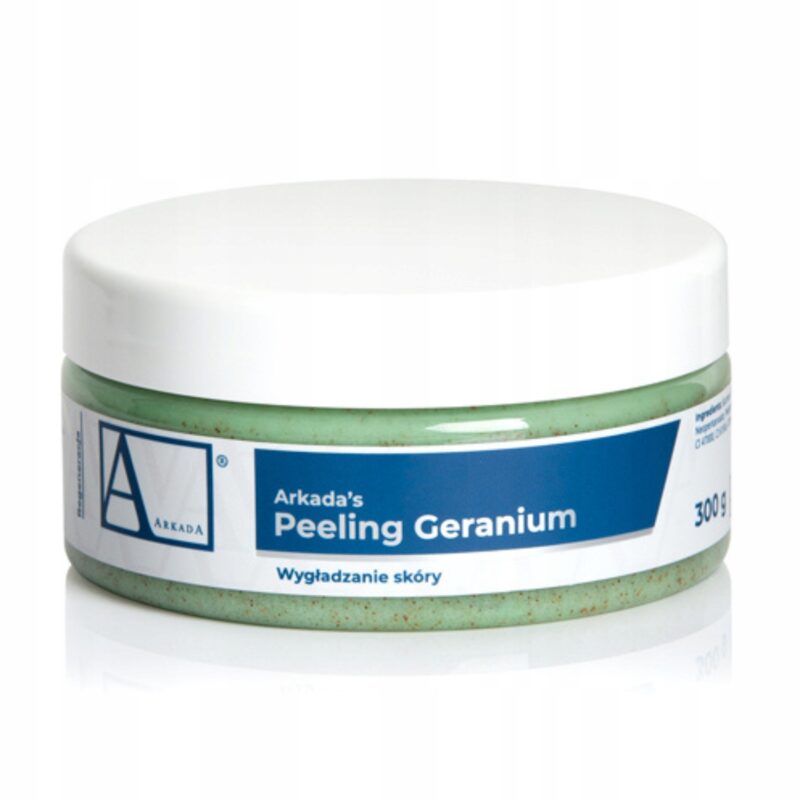 Arkada cukrowy Peeling Geranium do stóp dłoni 300g