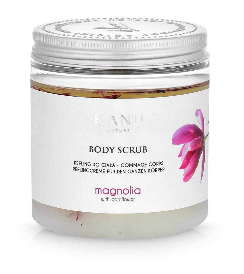 Peeling Kanu Nature - Magnolia z Bławatkiem (350g)