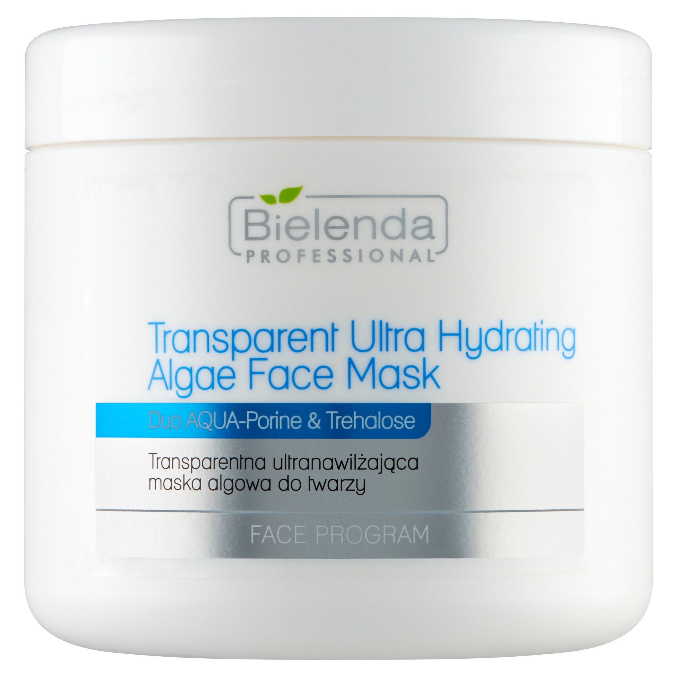 Bielenda Professional 190 g transparentna ultranawilżająca maska algowa - obrazek 2