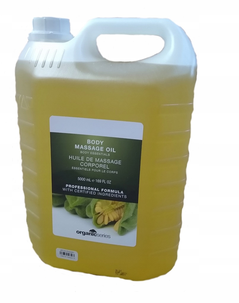 Organic Olejek do masażu ciała Naturalny 5L