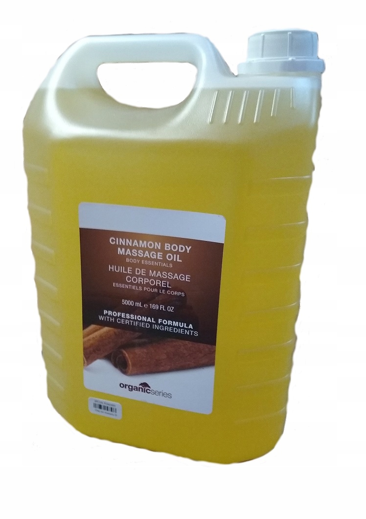 Organic Olej Oliwka do masażu ciała Cynamon 5L