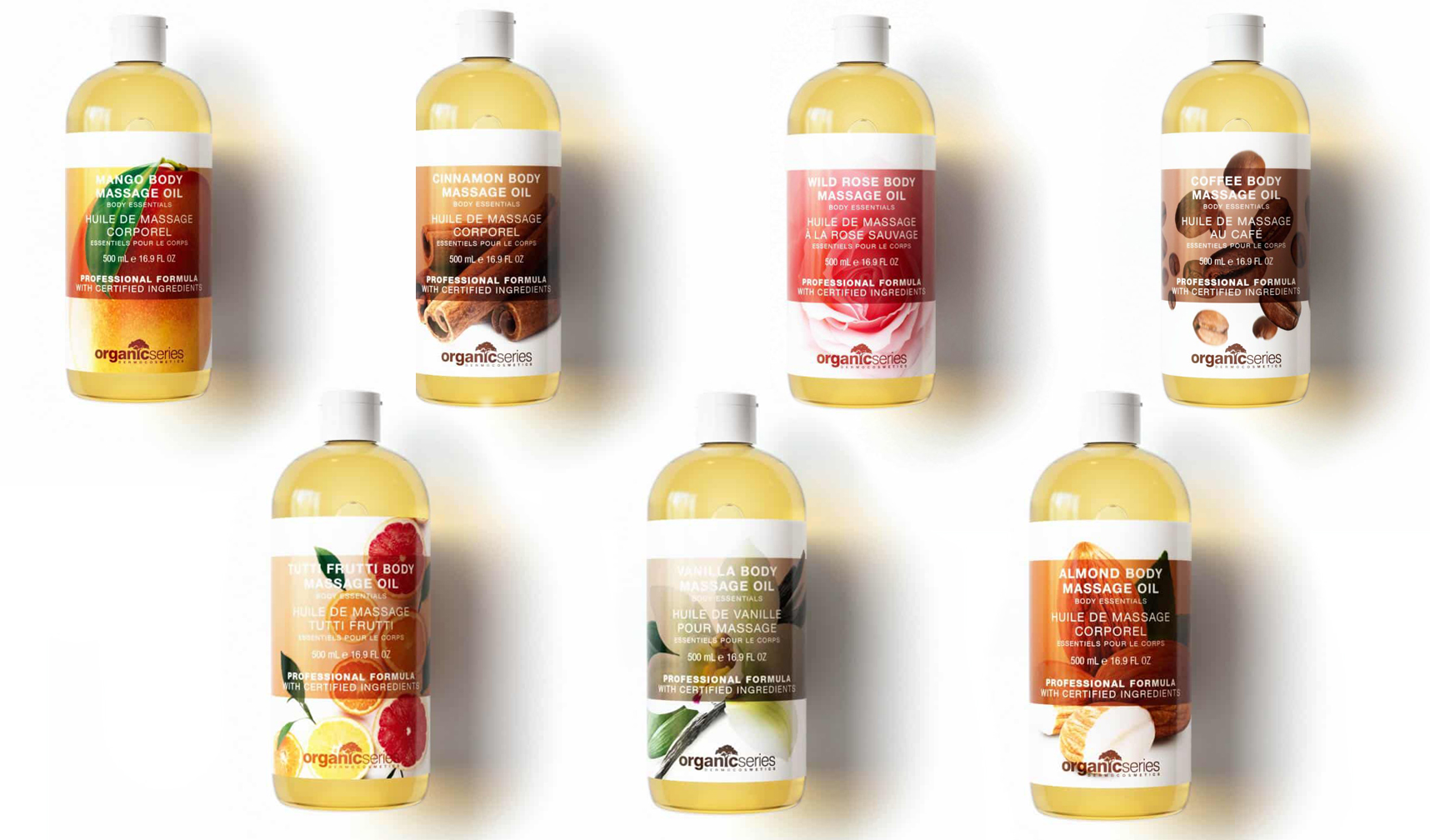 Organic Olejek do masażu ciała tutti frutti 500ml - obrazek 2