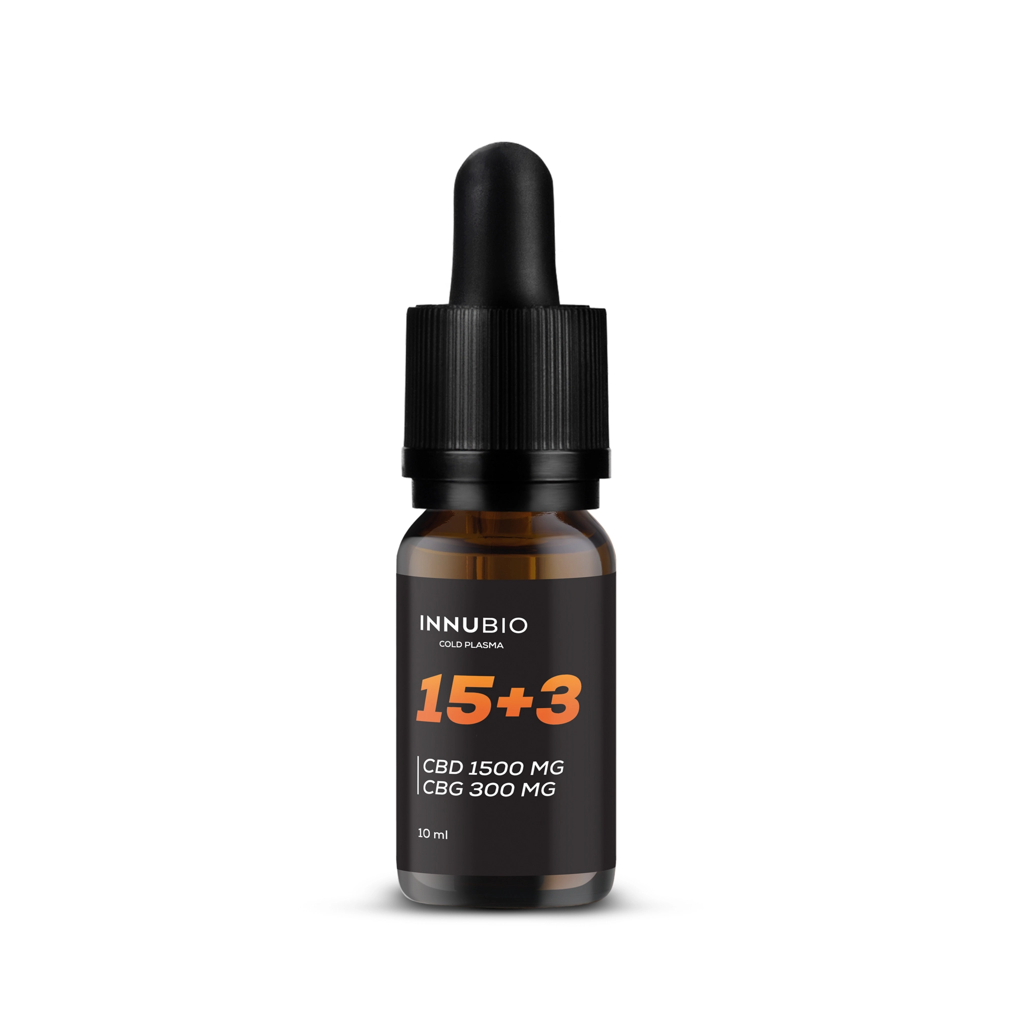 INNUBIO 15+3 Olejek konopny 15% CBD + 3% CBG 10 ml