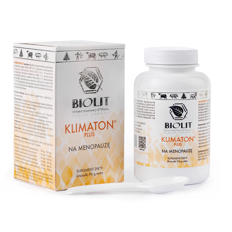 Klimaton Plus KOMPLEKS DLA KOBIET NA MENOPAUZĘ - BIOLIT 90g regeneracja - obrazek 2